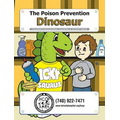 The Poison Prevention Dinosaur Coloring Book